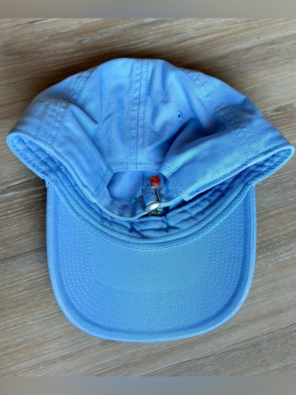 Smathers & Branson Merion Golf Club 1896 Hat Needlepoint Blue Wicker Basket Cap - Picture 2 of 6
